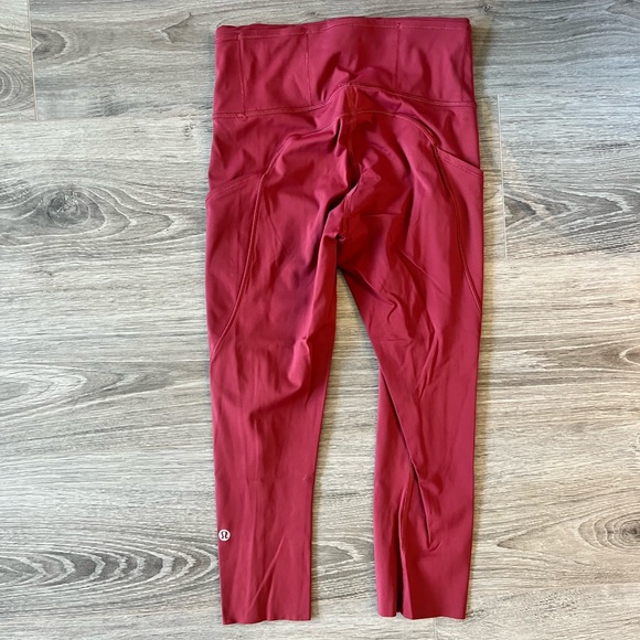 Lululemon Fast and Free 19” Running Leggings - Picture 3 of 4